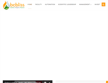 Tablet Screenshot of bcbliss.com